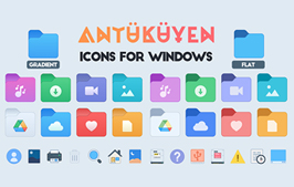 Windows 11 图标包封神了!一键切换解锁 N 种风格,桌面每天都是新的!